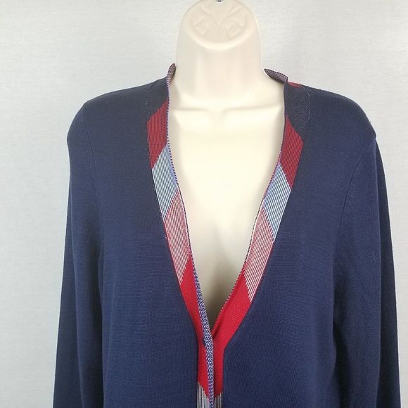 Charter Club Printed Knit Cardigan Sweater - Picture 3 of 6